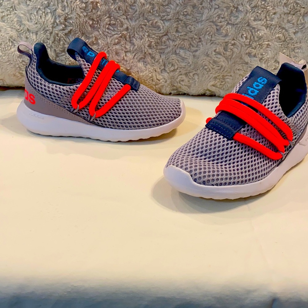 Adidas *NWT Lite Racer Adapt 3.0 *Neon & Gray  *NEVER WORN new in box
